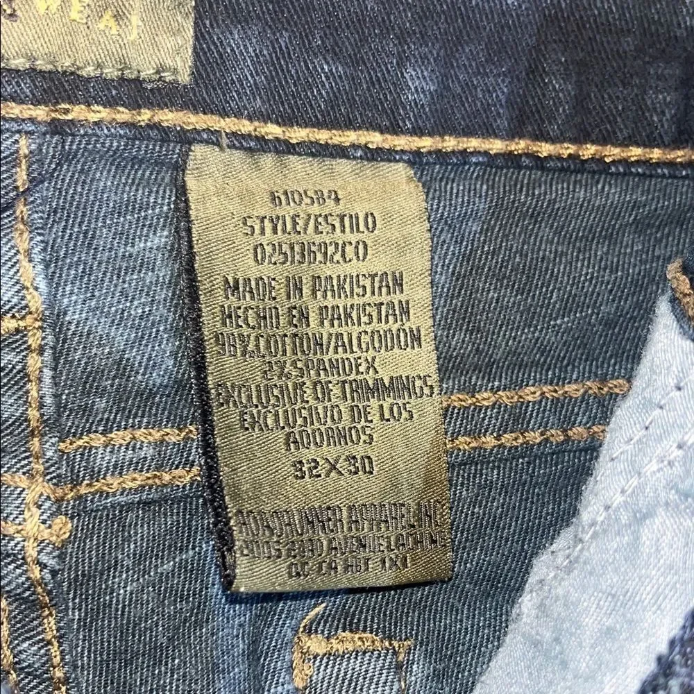 Urban Star 32X30 Men’s Straight Leg Jeans Dark Wash #denim #contemporary